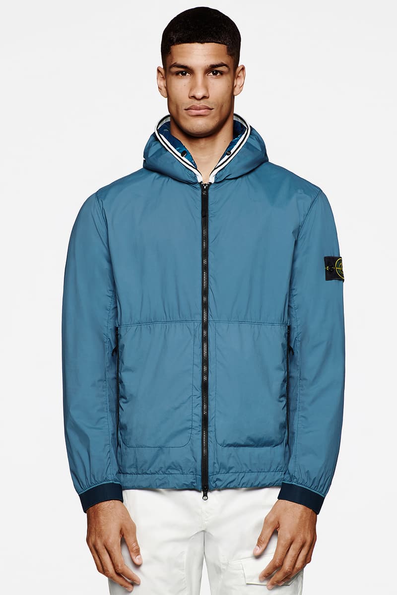 stone island spring summer 2022 first look marina ghost gore tex details information 40th anniversary