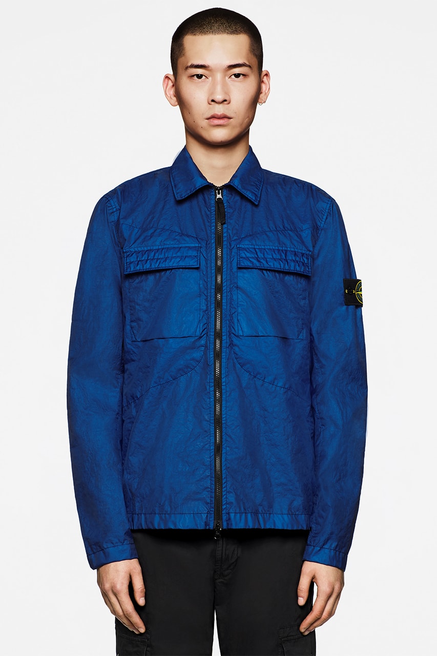 stone island spring summer 2022 first look marina ghost gore tex details information 40th anniversary