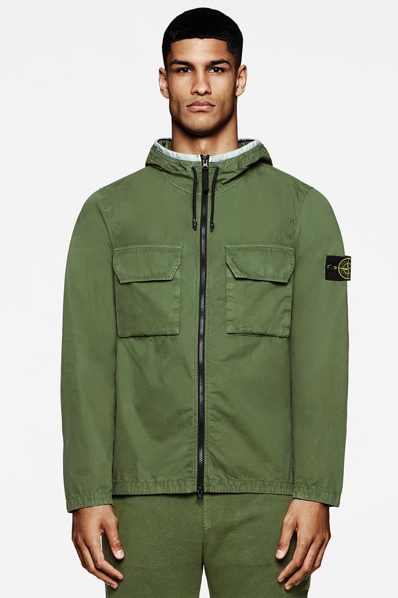 stone island spring summer 2022 first look marina ghost gore tex details information 40th anniversary