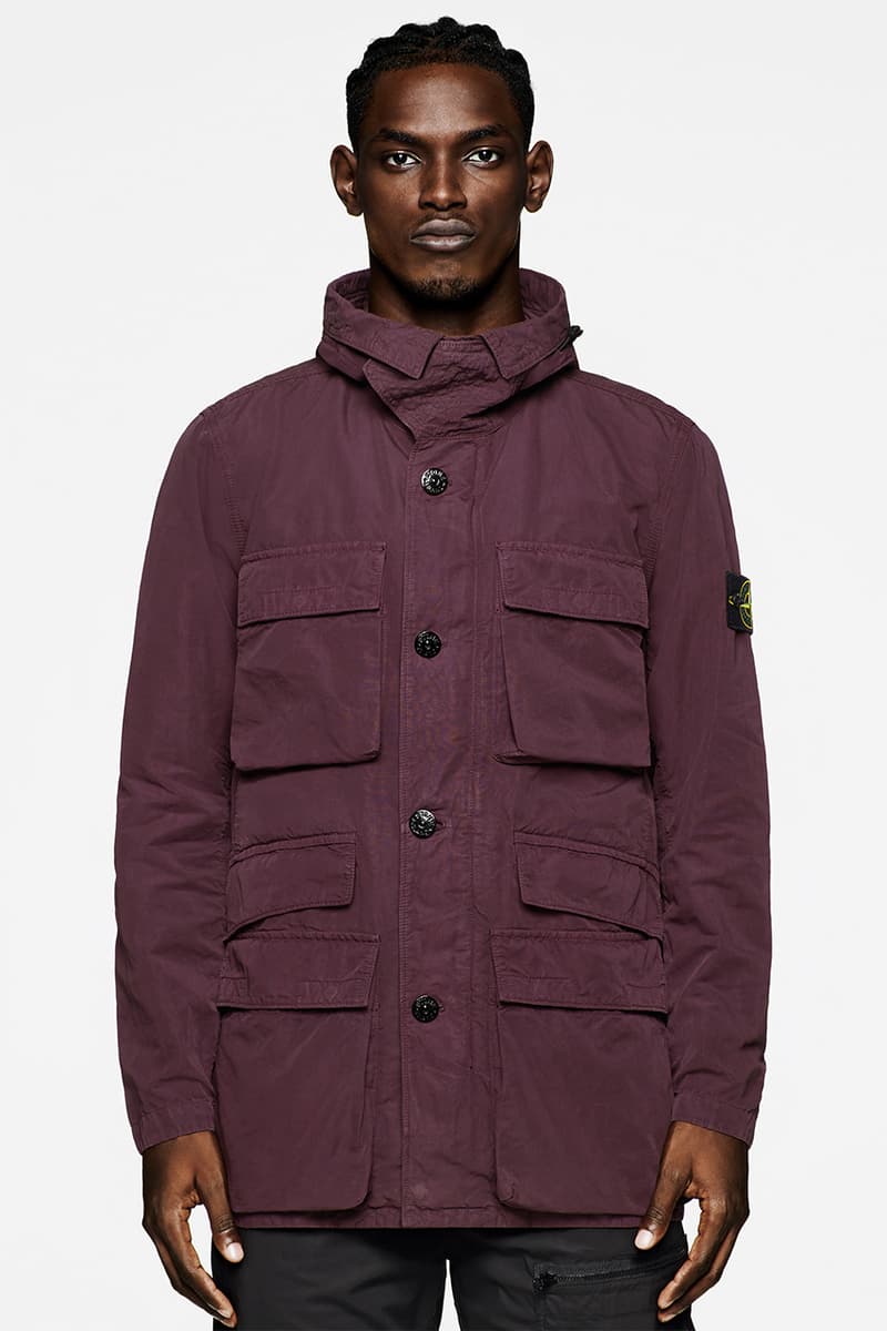 stone island spring summer 2022 first look marina ghost gore tex details information 40th anniversary