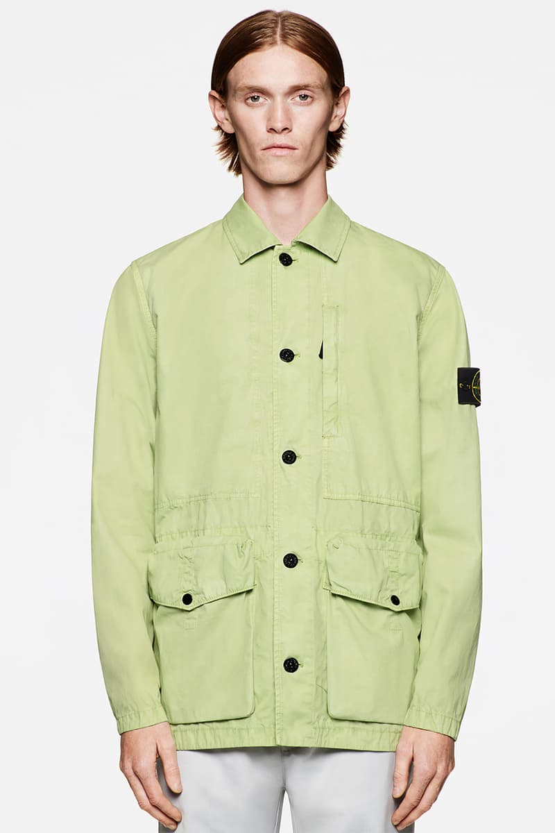 stone island spring summer 2022 first look marina ghost gore tex details information 40th anniversary