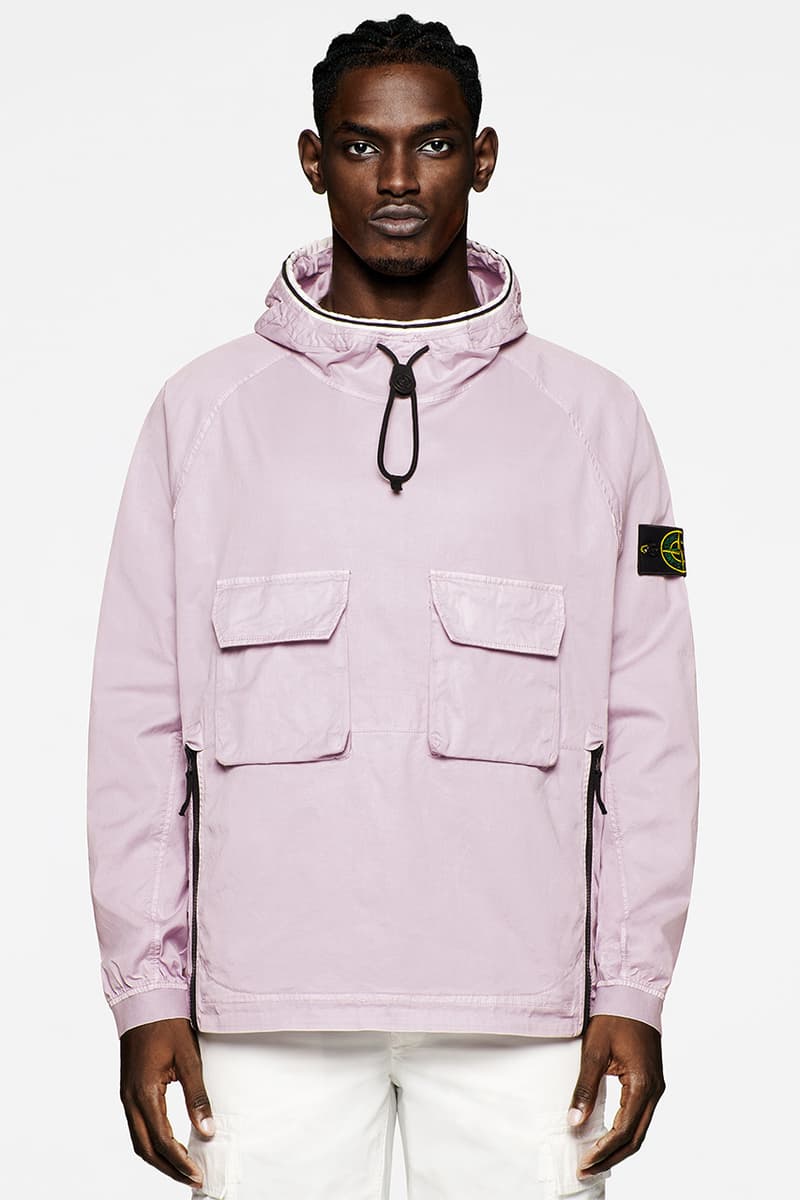 stone island spring summer 2022 first look marina ghost gore tex details information 40th anniversary