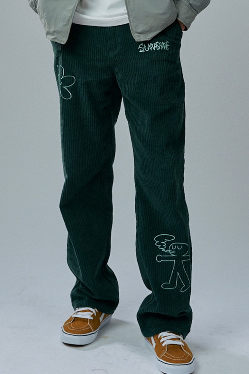 Sundae School Kushmas Collection fleece cannabis light up weed flower leopard fuzzy teddy jackets turtleneck smoking chills zip up pullover corduroy jeans release info
