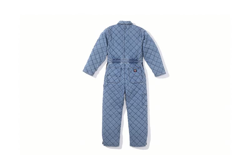 supreme dickies fall 2021 workwear quilted denim release details information