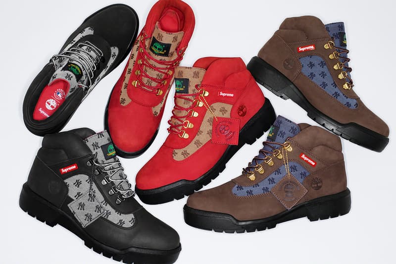 Supreme Timberland 2021 年冬季 MLB 紐約洋基隊合作發布信息日期購買價格 