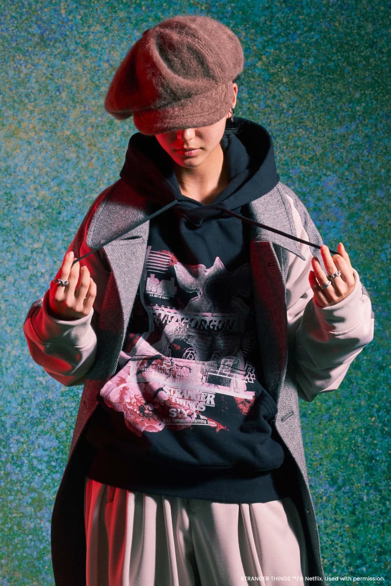 yohji yamamoto s'yte syte stranger things collection graphic relaxed fit silhouette fashion streetwear affordable japan exclusive online netflix show