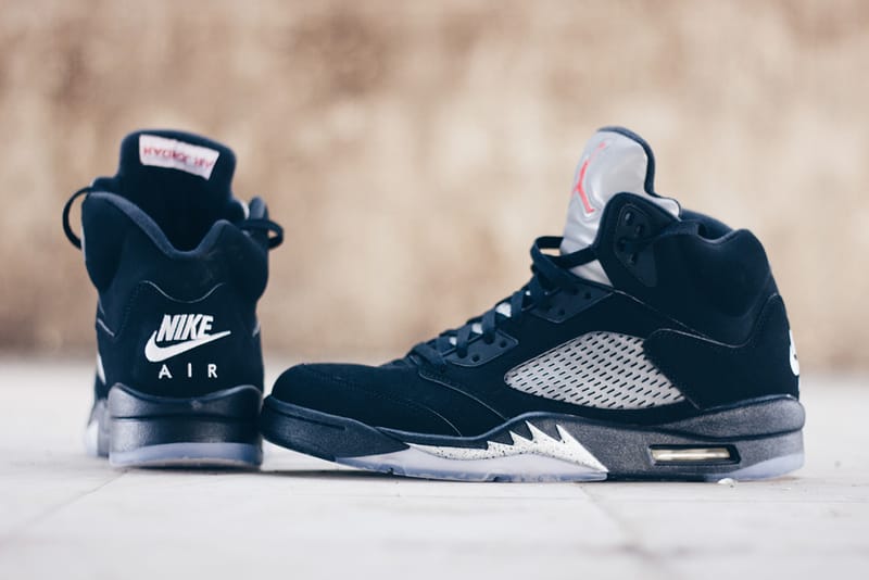 jordan 5 black metallic 2021