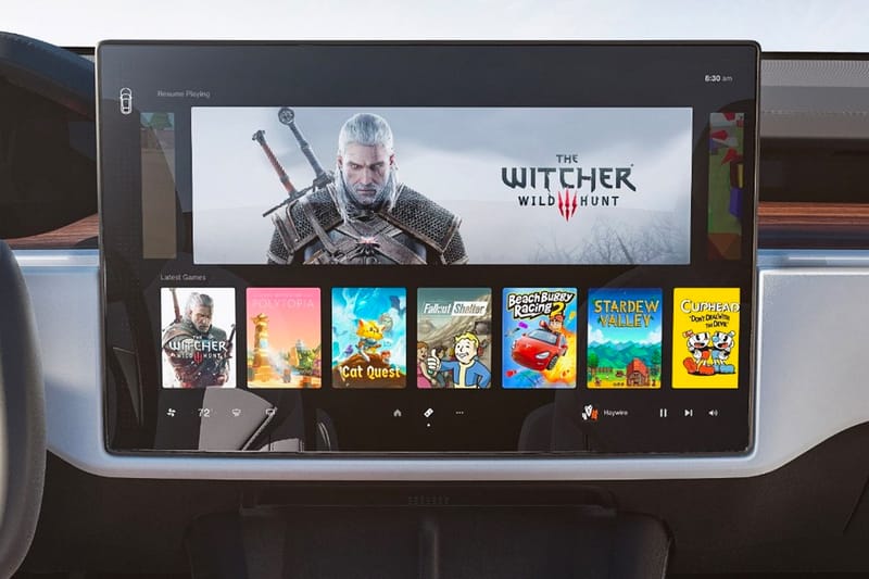 Tesla's Infotainment System Will Run Games Even While You're Driving