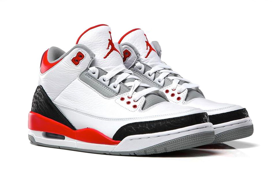 Air Jordan 3 Retro "Fire Red" 2022 Rumored Release |