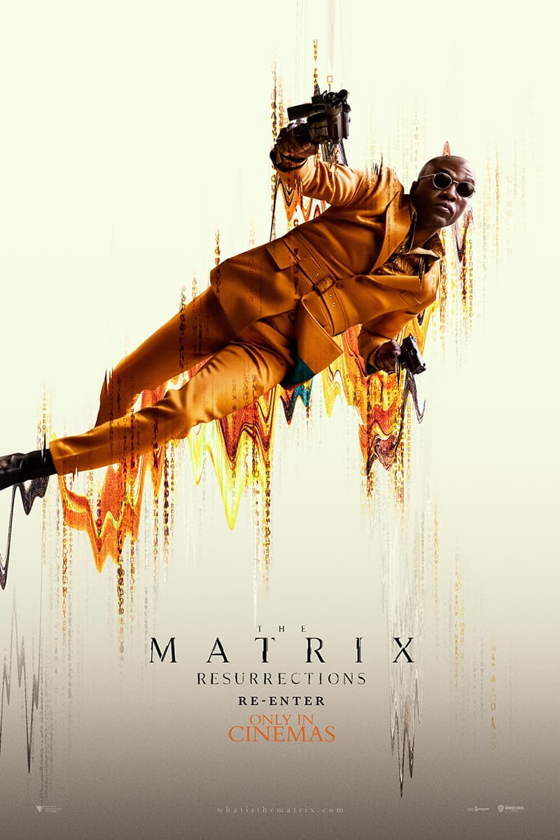 The Matrix: Resurrections Character Posters Info Release Date Keanu Reeves Carrie-Ann Moss Yahya Abdul-Martin II Warner Bros.