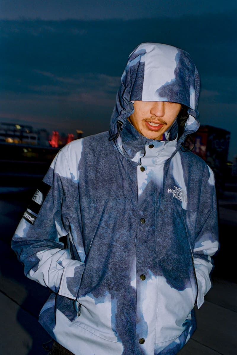 The North Face Supreme Fall 2021 Collaboration Bleached Denim Release Info Date Buy Price 