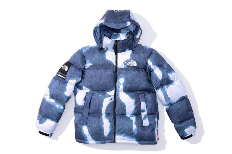 The North Face Supreme Fall 2021 Collaboration Bleached Denim Release Info Date Buy Price 