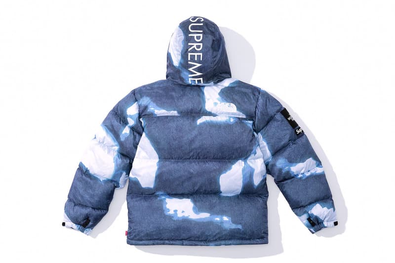 The North Face Supreme Fall 2021 Collaboration Bleached Denim Release Info Date Buy Price 