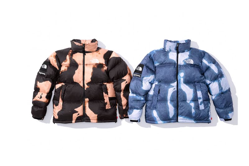 The North Face Supreme Fall 2021 Collaboration Bleached Denim Release Info Date Buy Price 