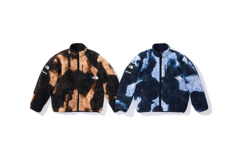 The North Face Supreme Fall 2021 Collaboration Bleached Denim Release Info Date Buy Price 