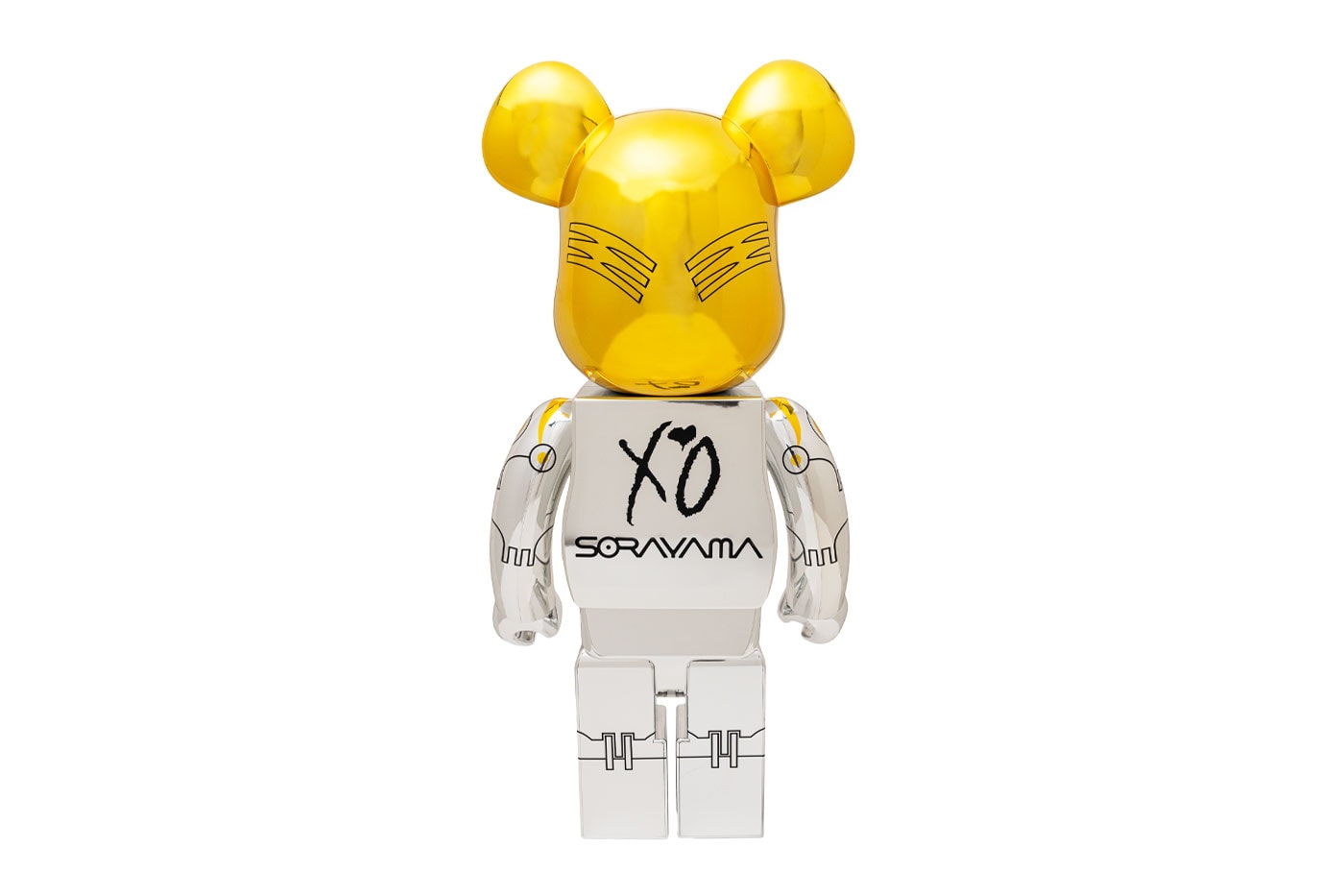 The Weeknd Celebrates 10th Anniversary of 'Echoes of Silence' With Exclusive Sorayama Capsule Collaboration toronto hip hop r&b save your tears blinding lights bearbrick be@rbrick
