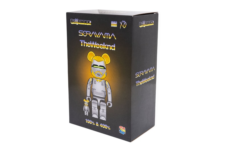 The Weeknd Celebrates 10th Anniversary of 'Echoes of Silence' With Exclusive Sorayama Capsule Collaboration toronto hip hop r&b save your tears blinding lights bearbrick be@rbrick