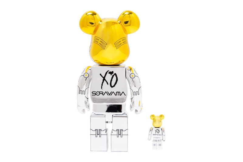 The Weeknd Celebrates 10th Anniversary of 'Echoes of Silence' With Exclusive Sorayama Capsule Collaboration toronto hip hop r&b save your tears blinding lights bearbrick be@rbrick