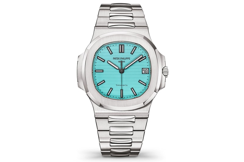 Tiffany & Co Blue Patek Philippe Nautilus 5711 $6.5 Million USD Phillips New York Auction Price watches  The Nature Conservancy