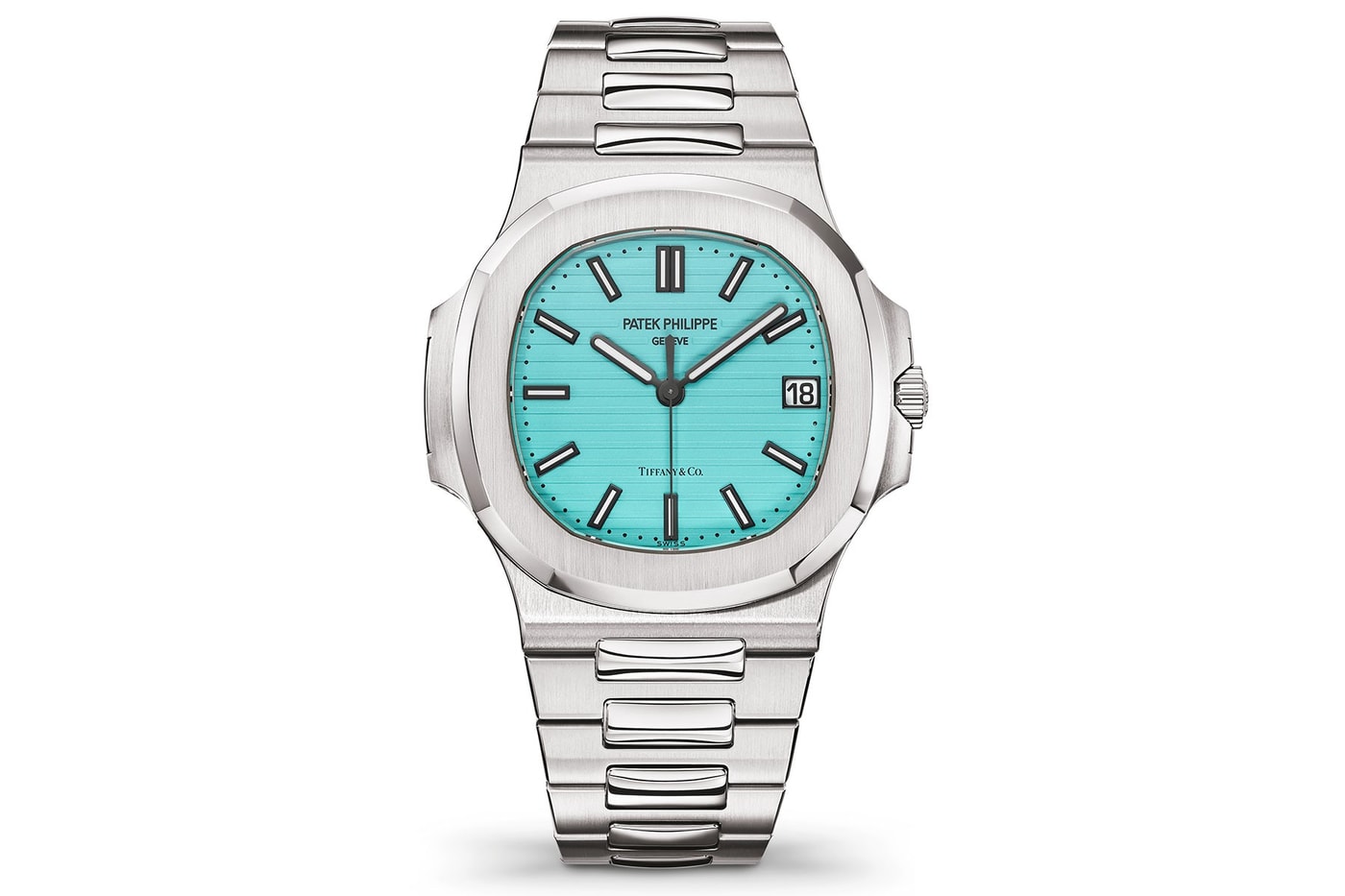 The First Patek Philippe Tiffany Blue 170th Anniversary Nautilus Has Sold for a Staggering $6.5 Million USD 