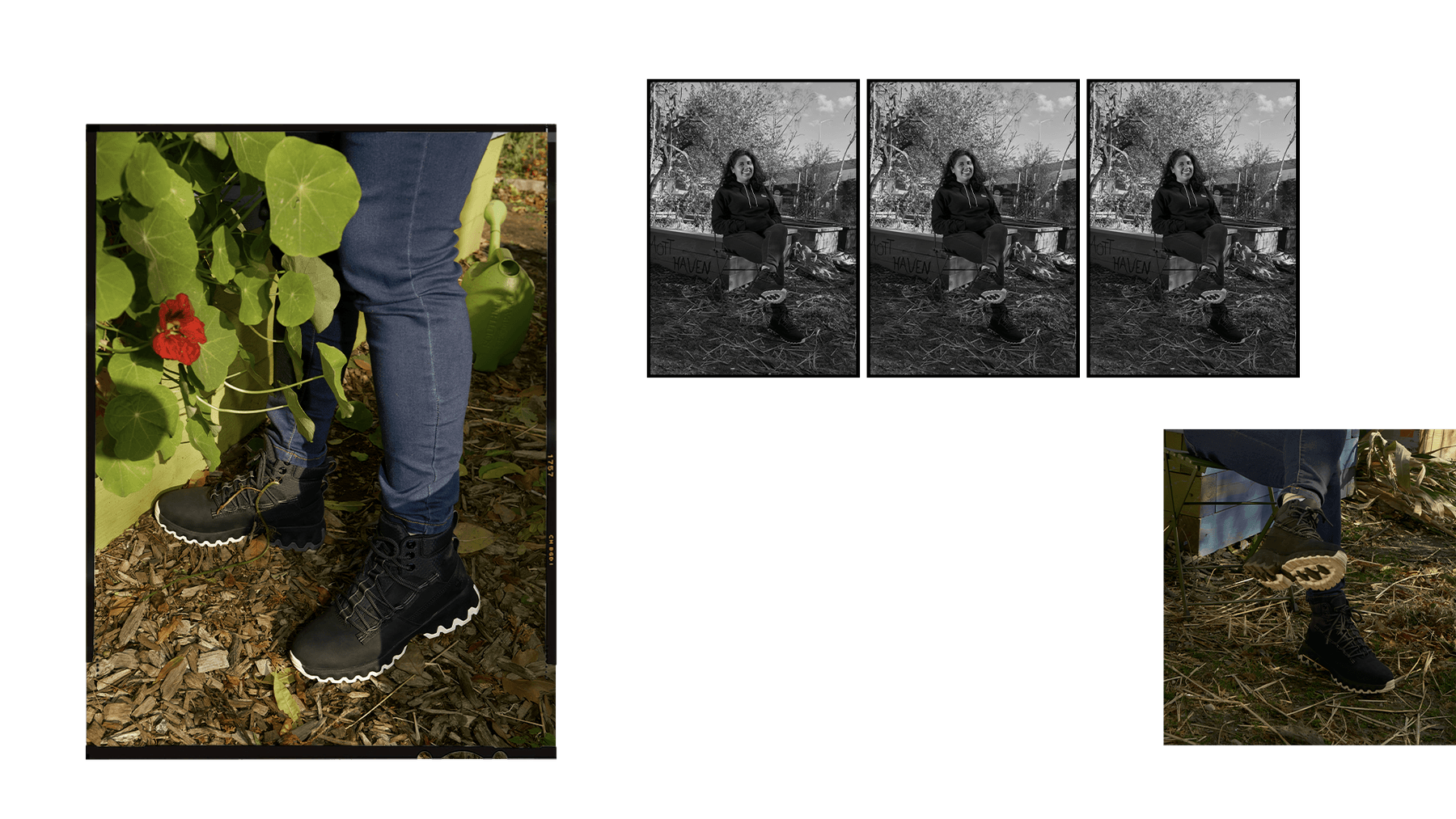 Ghetto Gastro Timberland growth culture food connection Bronx New York all-new Men’s & Women’s GreenStride collection Bruckner Mott Haven Community Garden Jon Gray Lester Walker and Pierre Serrano eco friendly 75% renewable sugar cane natural rubber rugged, lightweight and durable