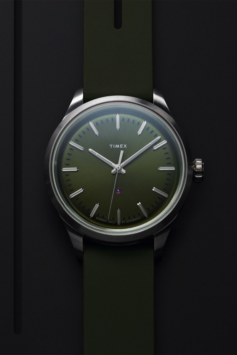 timex watches accessories design director giorgio galli s1 automatic 38mm issue version 