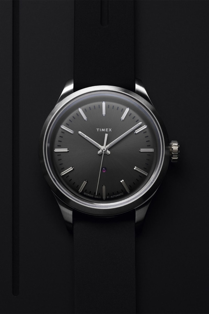 timex watches accessories design director giorgio galli s1 automatic 38mm issue version 