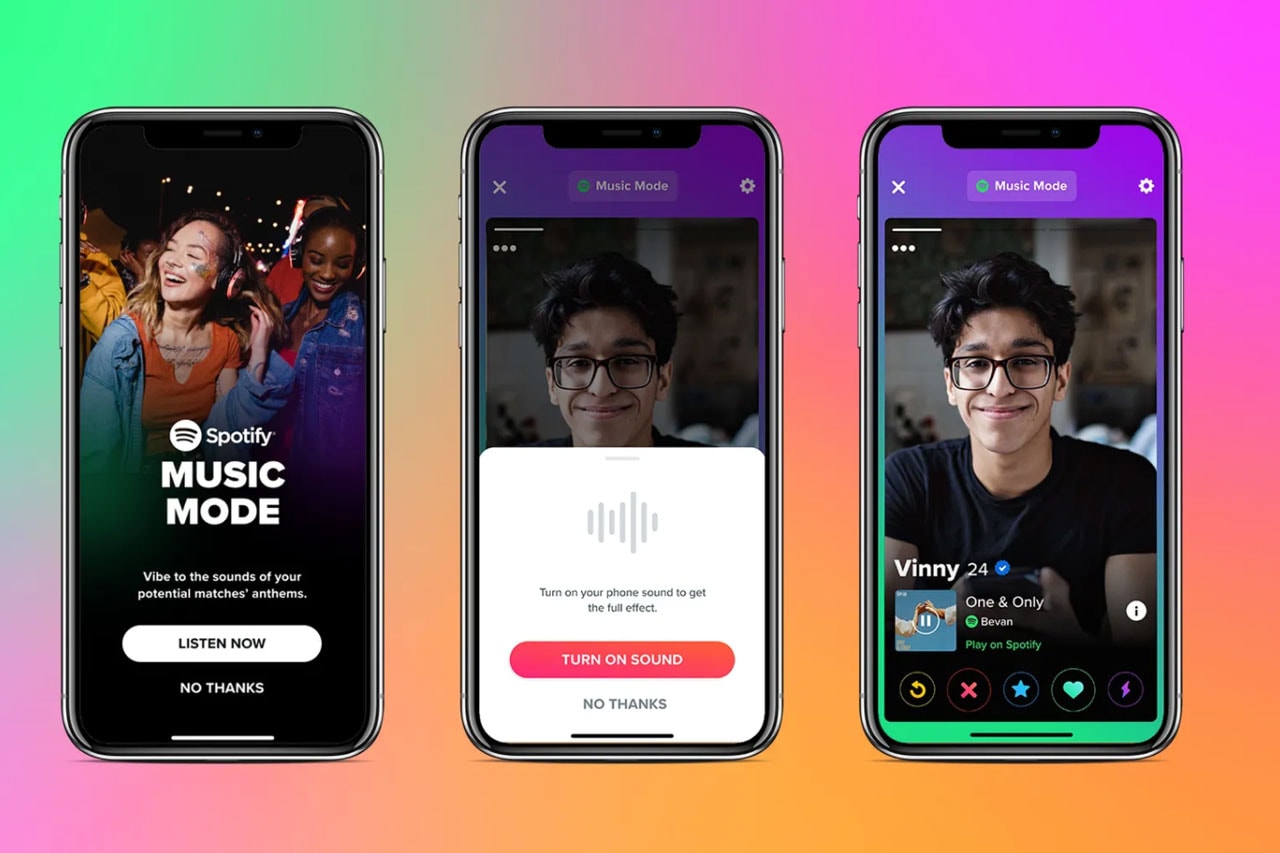 Tinder Introduces 'Music Mode' Allowing Potential Matches to Compare Music Taste