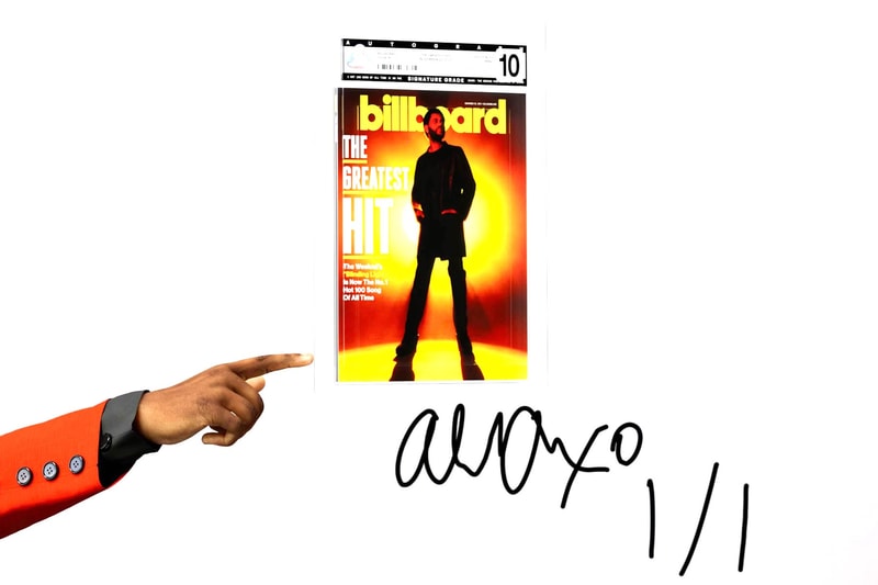 Tom Brady's Autograph Platform and Billboard Drops The Weeknd "Blinding Lights" NFT