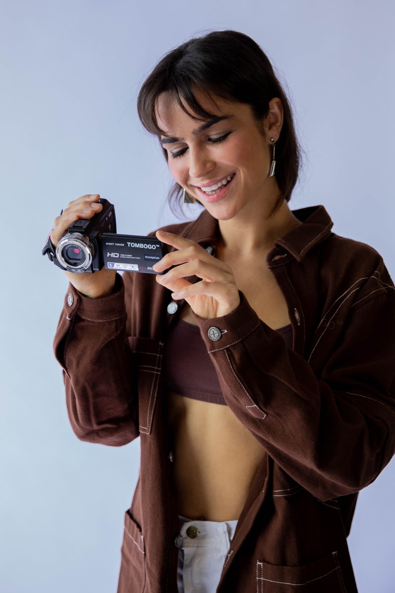 camcorder technology fashion designer bay area los angeles futuristic creative creatives logo tech new