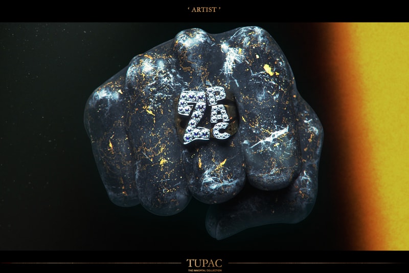 Tupac shakur The Immortal Collection NFT Release Info 2pac estate makersplace impossible brief wake me when i'm free 