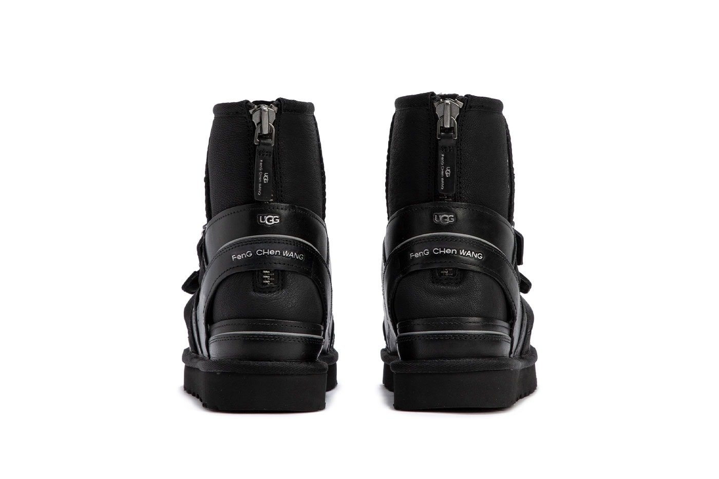 Feng Chen Wang UGG Sandal HBX Release Black Price Info 3-in-1 Winter Boots 