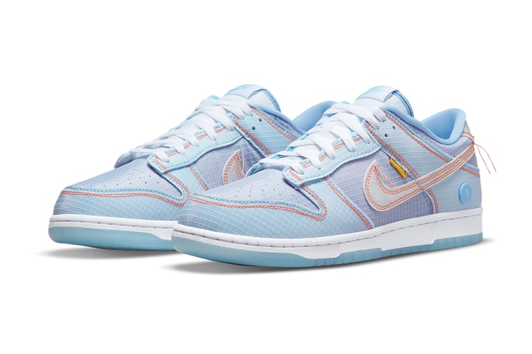 Official Look at the Union LA x Nike Dunk Low in Blue