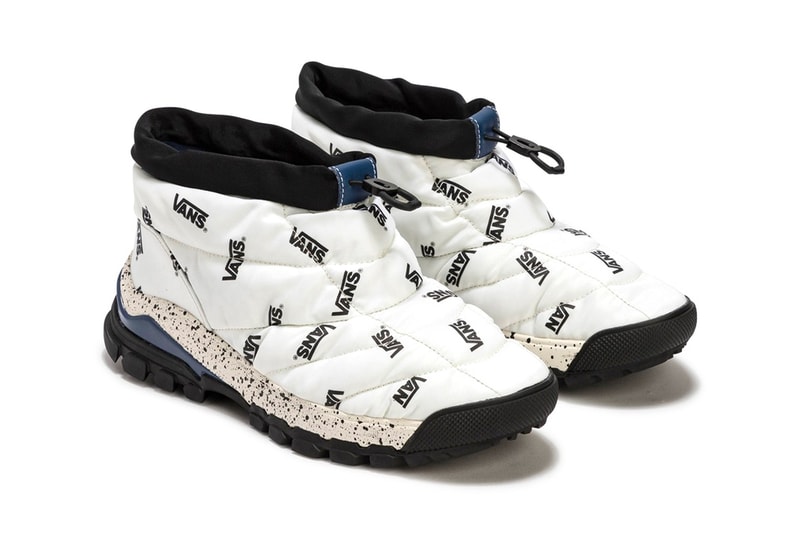 Vans Slip Hiker LX "Marshmallow" HBX Nylon Upper UltraCush Lugged Sole Unit Winter Bootie Boots Release Information HYPEBEAST