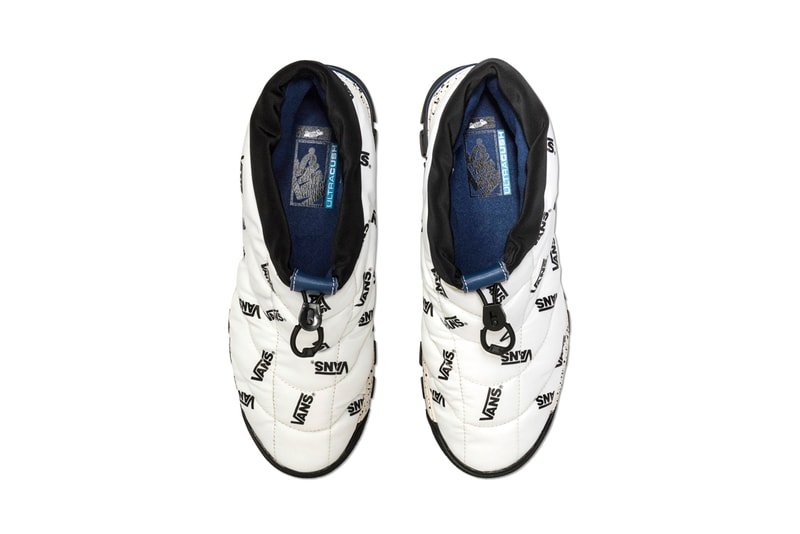 Vans Slip Hiker LX "Marshmallow" HBX Nylon Upper UltraCush Lugged Sole Unit Winter Bootie Boots Release Information HYPEBEAST