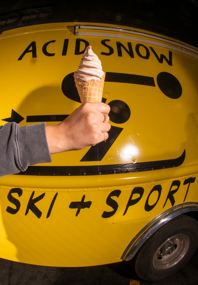 channel 66 vans skate hi lx slip on splattered paint color block skating acid snow and sport collaboration 