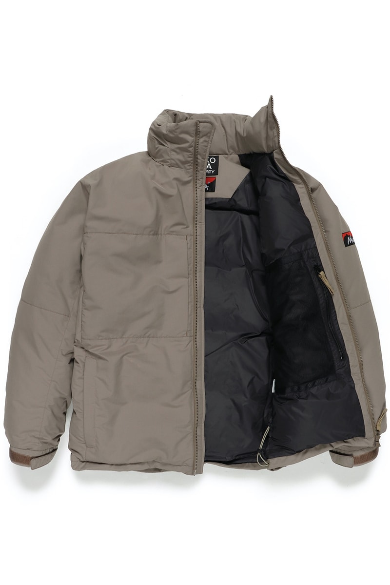 Wacko Maria x Nanga FW21 Collaboration Information coats outerwear Japanese puffer coat collab