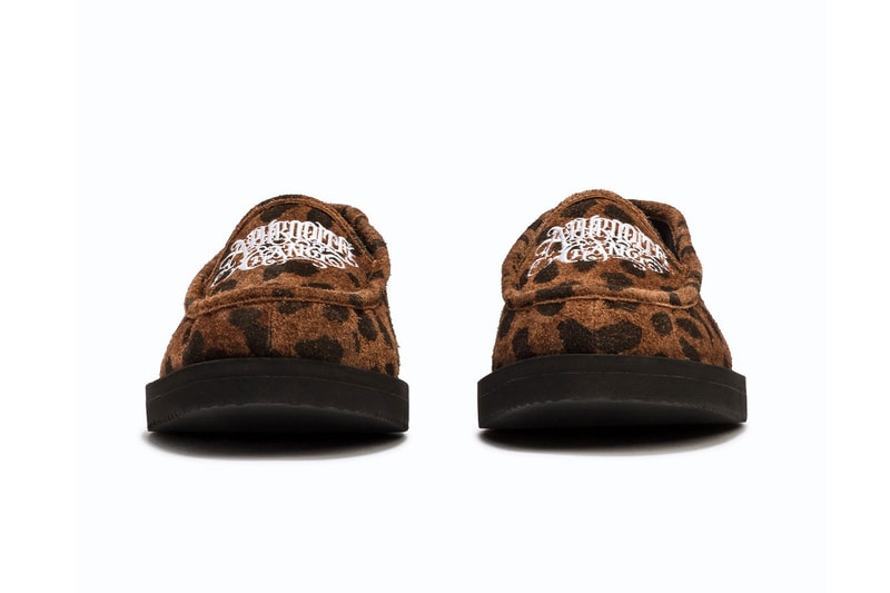 Wacko Maria Budspool Suicoke Deebo shoes Leopard Print Brown HBX Price Buy Info Release