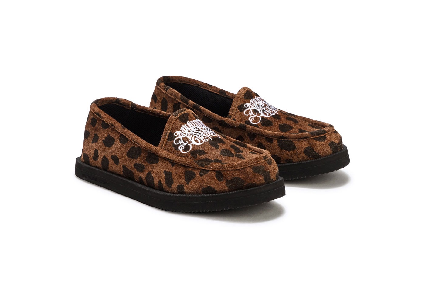 Wacko Maria Budspool Suicoke Deebo shoes Leopard Print Brown HBX Price Buy Info Release