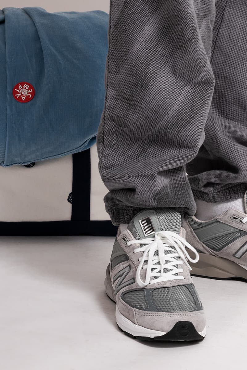 Wellgosh Wears Stüssy, Edwin and New Balance 990 sneakers streetwear release info