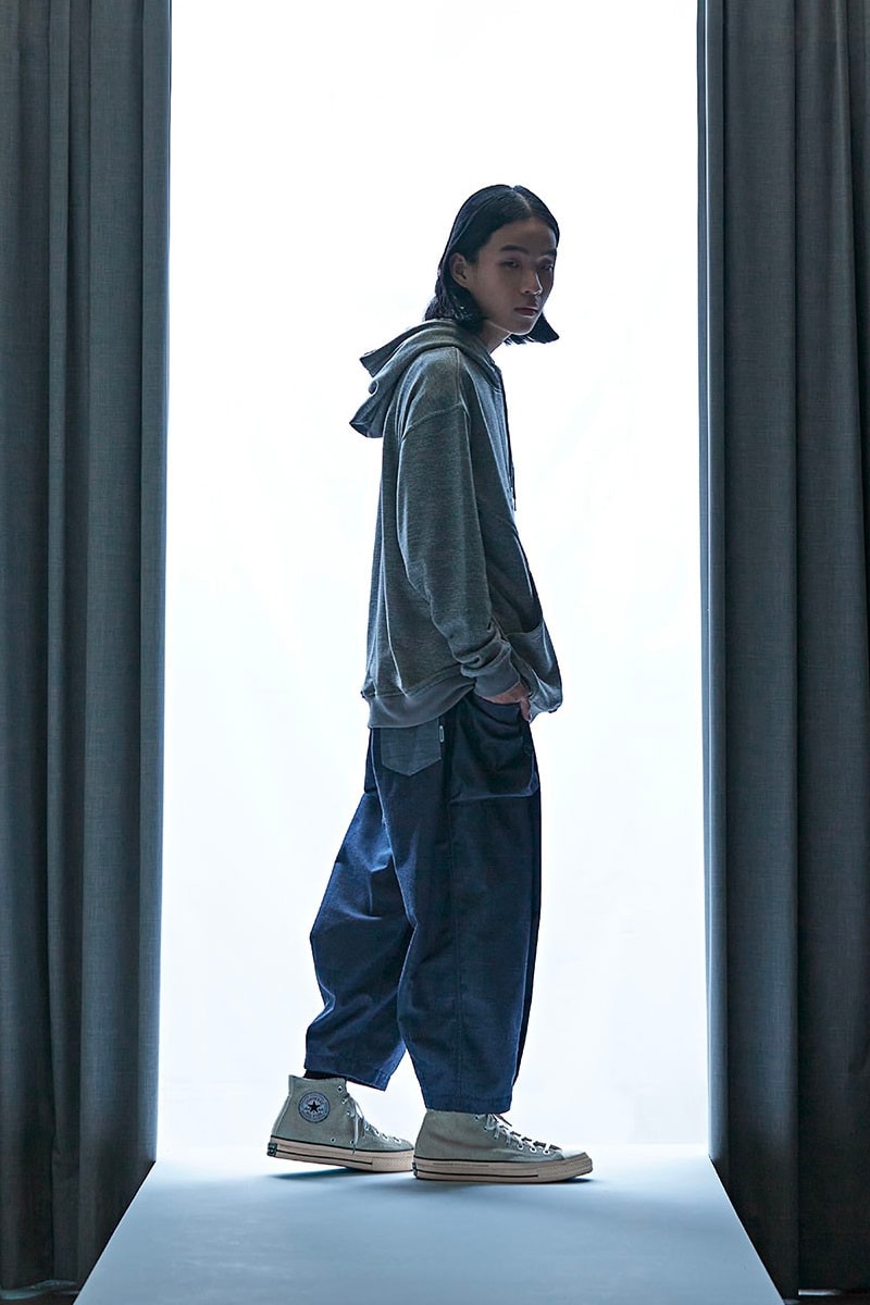 WISDOM® x plain-me 2021 autumnwinter joint series GO NEXT is coming soon taiwan denim indigo twill sports sweater suit trousers hoodie december 9 release date info