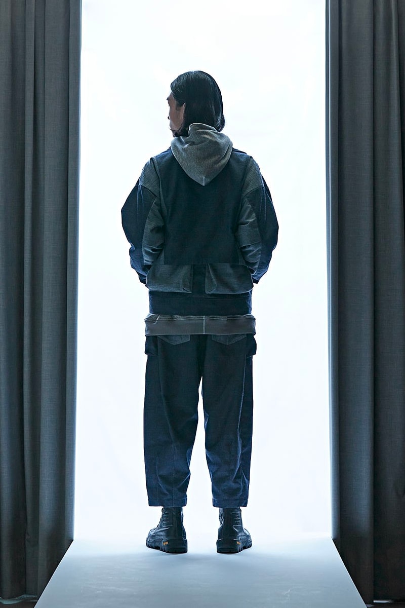 WISDOM® x plain-me 2021 autumnwinter joint series GO NEXT is coming soon taiwan denim indigo twill sports sweater suit trousers hoodie december 9 release date info