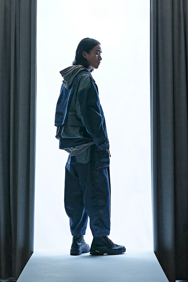 WISDOM® x plain-me 2021 autumnwinter joint series GO NEXT is coming soon taiwan denim indigo twill sports sweater suit trousers hoodie december 9 release date info