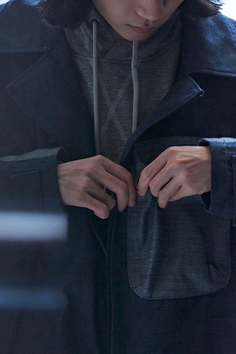 WISDOM® x plain-me 2021 autumnwinter joint series GO NEXT is coming soon taiwan denim indigo twill sports sweater suit trousers hoodie december 9 release date info