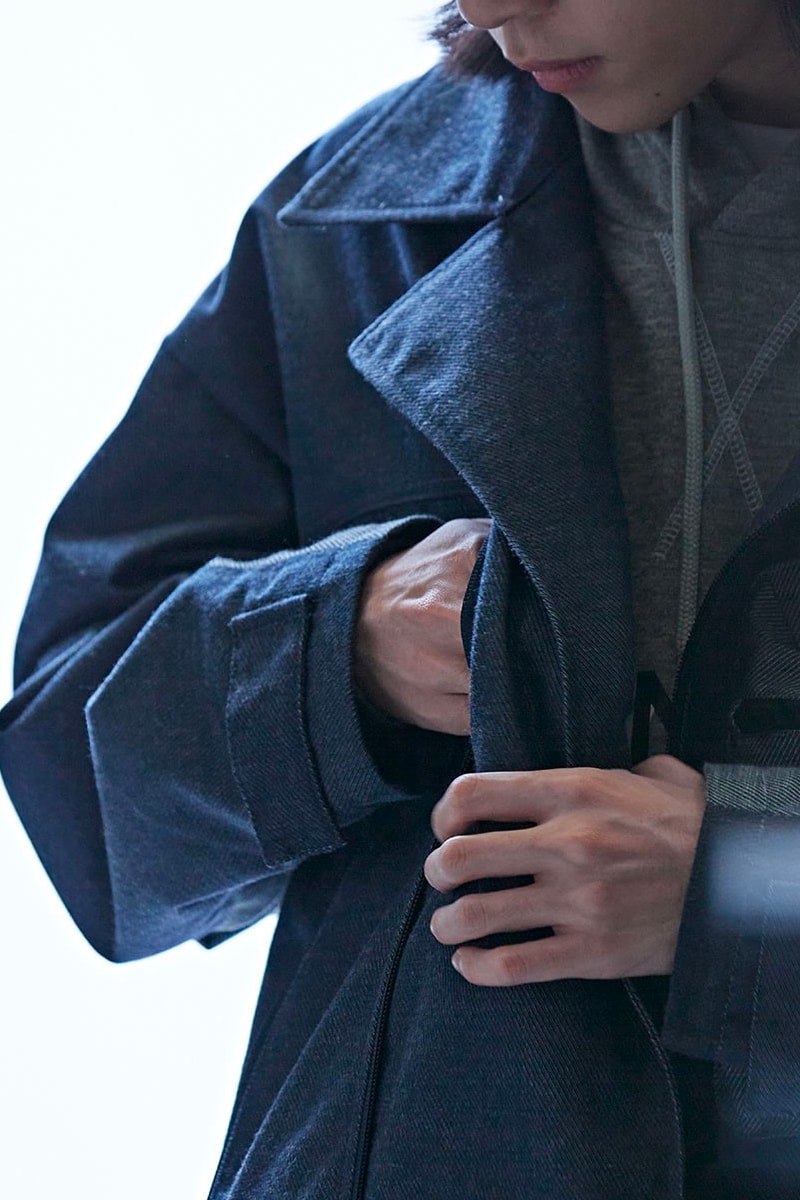 WISDOM® x plain-me 2021 autumnwinter joint series GO NEXT is coming soon taiwan denim indigo twill sports sweater suit trousers hoodie december 9 release date info