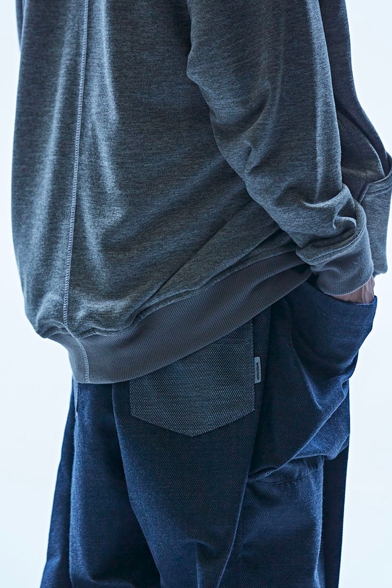 WISDOM® x plain-me 2021 autumnwinter joint series GO NEXT is coming soon taiwan denim indigo twill sports sweater suit trousers hoodie december 9 release date info
