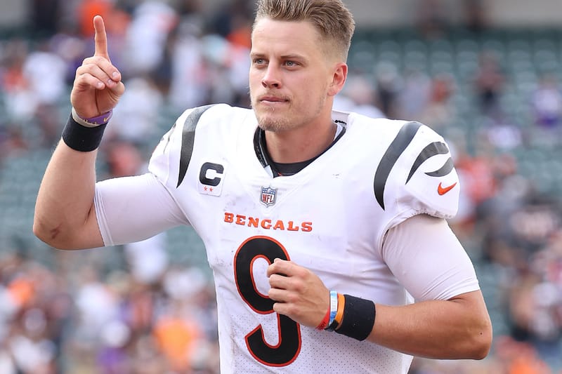 Wrist Check: Cincinnati Bengals Quarterback Joe Burrow Gifts Entire Offensive Linemen Customized Iced-Out G-Shocks