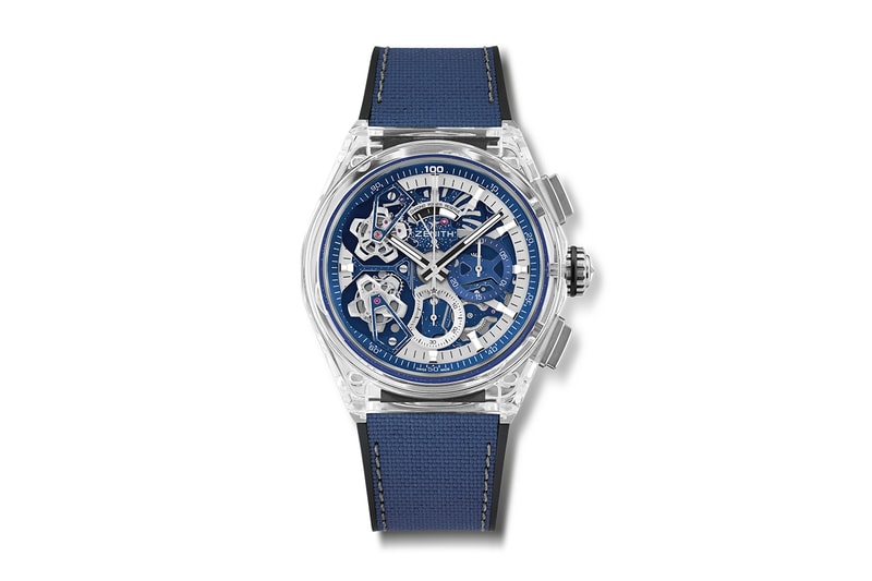 Zenith Reimagines Two Gravity Defying Watches With New Decorative Approach and Sapphire Crystal Cases