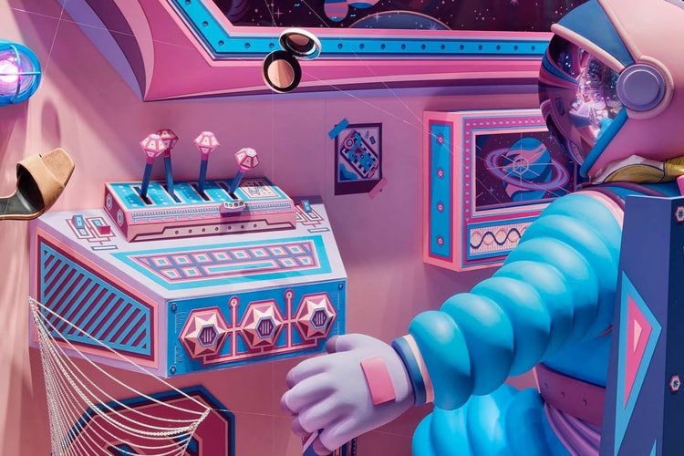 Zim & Zou's Odyssey in Space Installation for Hermes Japan Is a Colorful Journey