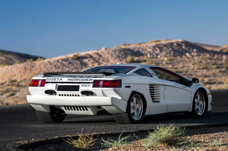1988 Cizeta-Moroder V16T Prototype RM Sothebys Giorgio Moroder Auction Listing superars Italian Countach Diablo Marcelo Gandini Lamborghini